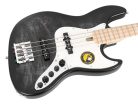 V7 SR4/TBKS Sire Basses V7 Series Marcus Miller swamp ash reissue 4-string active bass guitar, transparent black satin