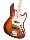 V7 SR4/TSS Sire Basses V7 Series Marcus Miller swamp ash reissue 4-string active bass guitar, tobacco sunburst satin