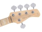 V7 SR5/NTS Sire Basses V7 Series Marcus Miller swamp ash reissue 5-string active bass guitar, natural satin