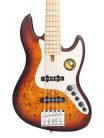 V7 SR5/TSS Sire Basses V7 Series Marcus Miller swamp ash reissue 5-string active bass guitar, tobacco sunburst satin