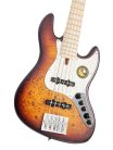 V7 SR5/TSS Sire Basses V7 Series Marcus Miller swamp ash reissue 5-string active bass guitar, tobacco sunburst satin