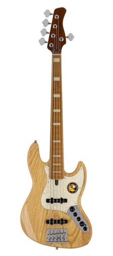 V8 S5/NT Sire Basses V8 Series Marcus Miller swamp ash 5-string active bass guitar natural