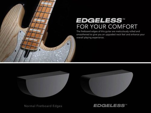 V8 S5/NT Sire Basses V8 Series Marcus Miller swamp ash 5-string active bass guitar natural