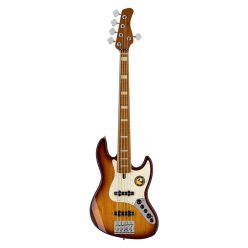   V8 S5/TS Sire Basses V8 Series Marcus Miller swamp ash 5-string active bass guitar tobacco sunburst