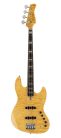 V9+ S4/NT Sire Basses V9 2nd Gen Series Marcus Miller swamp ash with maple top + quilted veneer 4-string bass guitar natural