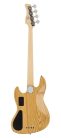 V9+ S4/NT Sire Basses V9 2nd Gen Series Marcus Miller swamp ash with maple top + quilted veneer 4-string bass guitar natural