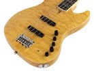 V9+ S4/NT Sire Basses V9 2nd Gen Series Marcus Miller swamp ash with maple top + quilted veneer 4-string bass guitar natural