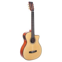   VA434CE Valencia Series 430 nylon string auditorium guitar, sitka spruce & nato, preamp and cutaway, natural