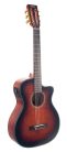 VA434CECSB Valencia Series 430 nylon string auditorium guitar, sitka spruce & nato, preamp and cutaway, classic sunburst