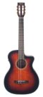 VA434CECSB Valencia Series 430 nylon string auditorium guitar, sitka spruce & nato, preamp and cutaway, classic sunburst