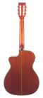 VA434CECSB Valencia Series 430 nylon string auditorium guitar, sitka spruce & nato, preamp and cutaway, classic sunburst