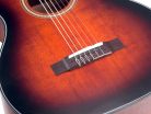 VA434CECSB Valencia Series 430 nylon string auditorium guitar, sitka spruce & nato, preamp and cutaway, classic sunburst