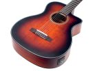 VA434CECSB Valencia Series 430 nylon string auditorium guitar, sitka spruce & nato, preamp and cutaway, classic sunburst