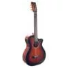 VA434CECSB Valencia Series 430 nylon string auditorium guitar, sitka spruce & nato, preamp and cutaway, classic sunburst