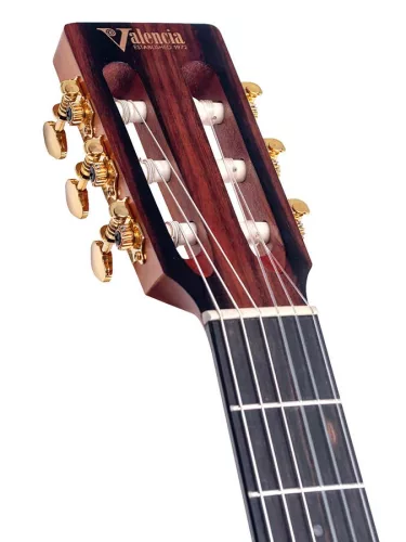 VA434CSB Valencia Series 430 nylon string auditorium guitar, sitka spruce & nato, classic sunburst