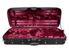 VAC-47-BR Leonardo Pro series viola case, adjustable, wood, 2 straps, black, red