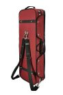 VAC-47-RR Leonardo Pro series viola case, adjustable, wood, 2 straps, red, red