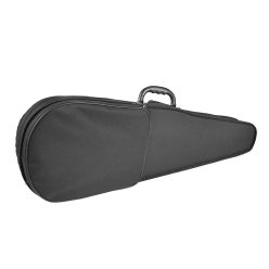   VC-1212-BK Leonardo Elementary series violin case 1/2, shaped, 2 straps, black, black interior