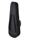 VC-1314-BK Leonardo Elementary series violin case 1/4, shaped, 2 straps, black, black plush interior, YKK zipper