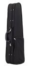 VC-1444S-BK Leonardo Student series wooden violin case 4/4, shaped, 2 straps, black, black plush interior