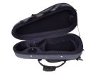 VC-1744-BU Leonardo Travel series violin case 4/4, compact, 2 straps, removable bow case, YKK zipper