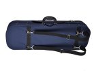 VC-4112-BU Leonardo Elementary series violin case 1/2, oblong, foam moulded, 2 straps, blue, blue interior