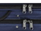 VC-4112-BU Leonardo Elementary series violin case 1/2, oblong, foam moulded, 2 straps, blue, blue interior