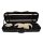 VC-4144-BK Leonardo Elementary series violin case 4/4, oblong, foam moulded, 2 straps, black, black interior