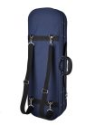 VC-4144-BU Leonardo Elementary series violin case 4/4, oblong, foam moulded, 2 straps, blue, blue interior