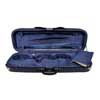 VC-45-UU Leonardo Student series violin case 4/4, oblong, styrofoam, 2 straps, blue, blue suede fabric interior