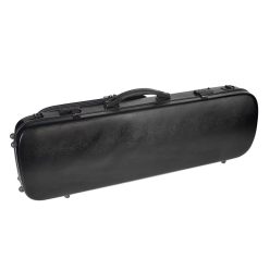   VC-50-BK Leonardo Student series violin case, 4/4, PVC sandwich construction, 2 padded comfort straps, brushed black, 2,2kg