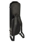 VC-50-BK Leonardo Student series violin case, 4/4, PVC sandwich construction, 2 padded comfort straps, brushed black, 2,2kg