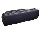 VC-50-BU Leonardo Student series violin case, 4/4, PVC sandwich construction, 2 padded comfort straps, brushed blue, 2,2kg