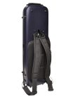 VC-50-BU Leonardo Student series violin case, 4/4, PVC sandwich construction, 2 padded comfort straps, brushed blue, 2,2kg