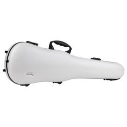   VC-70-WH Leonardo Pro series violin case 4/4, shaped, polycarbonate, extremely resistant, adjustable neck support, white