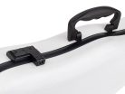 VC-70-WH Leonardo Pro series violin case 4/4, shaped, polycarbonate, extremely resistant, adjustable neck support, white