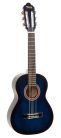 VC101BUS Valencia Series 100 classic guitar 1/4, linden body, maple fb, blue sunburst