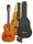 VC101K Valencia Series 100 classic guitar kit: guitar 1/4 size with bag and clip tuner