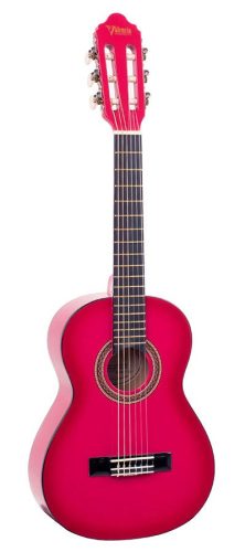 VC101PKS Valencia Series 100 classic guitar 1/4, linden body, maple fb, pink sunburst