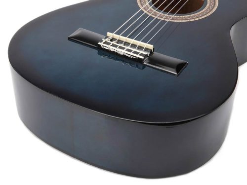 Valencia VC102BUS - Klassische Gitarre Serie 100 1/2, Linde Korpus, Ahorn Griffbrett, Blue Sunburst