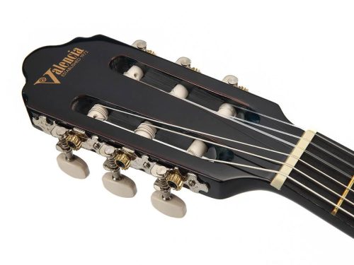 Valencia VC102BUS - Klassische Gitarre Serie 100 1/2, Linde Korpus, Ahorn Griffbrett, Blue Sunburst