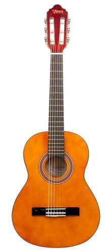 Valencia VC102K - Klassikgitarren-Set Serie 100 1/2, Gitarre mit Tasche und Clip-Tuner