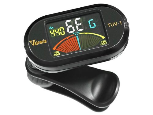 Valencia VC102K - Klassikgitarren-Set Serie 100 1/2, Gitarre mit Tasche und Clip-Tuner