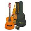 VC102K Valencia Series 100 classic guitar kit: guitar 1/2 size with bag and clip tuner