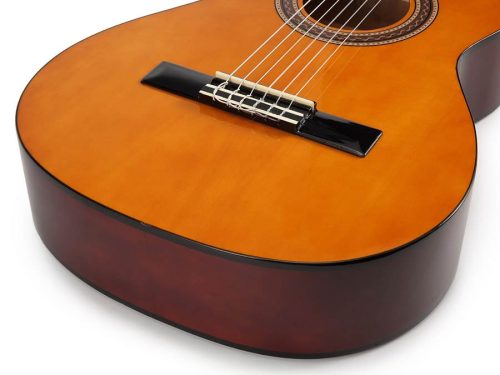 Valencia VC102 - Klassische Gitarre Serie 100 1/2, Linde Korpus, Ahorn Griffbrett, Natural Glossy