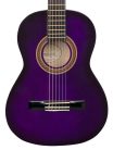 VC103PPS Valencia Series 100 classic guitar 3/4, linden body, maple fb, purple sunburst