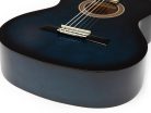 VC104BUS Valencia Series 100 classic guitar, linden body, maple fb, blue sunburst