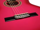 VC104PKS Valencia Series 100 classic guitar, linden body, maple fb, pink sunburst