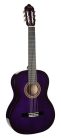 VC104PPS Valencia Series 100 classic guitar, linden body, maple fb, purple sunburst