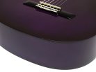 VC104PPS Valencia Series 100 classic guitar, linden body, maple fb, purple sunburst